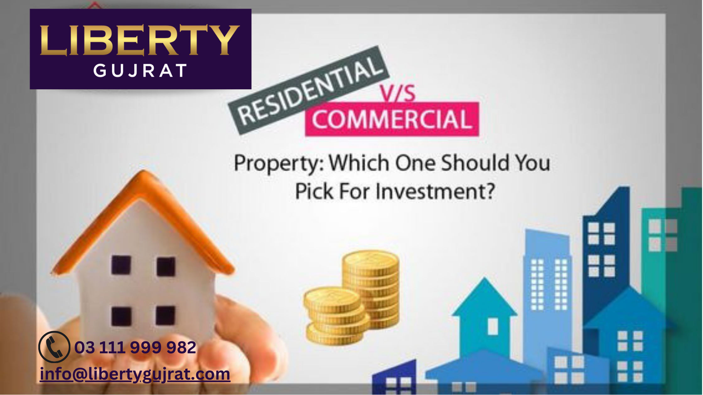 Residential vs. Commercial Real Estate| Analyzing the Benefits